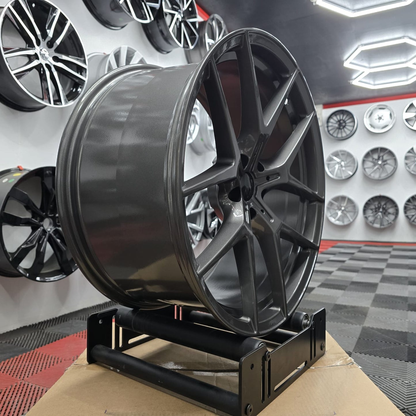 20" 230076 Style Replacement Alloy Wheels GREY