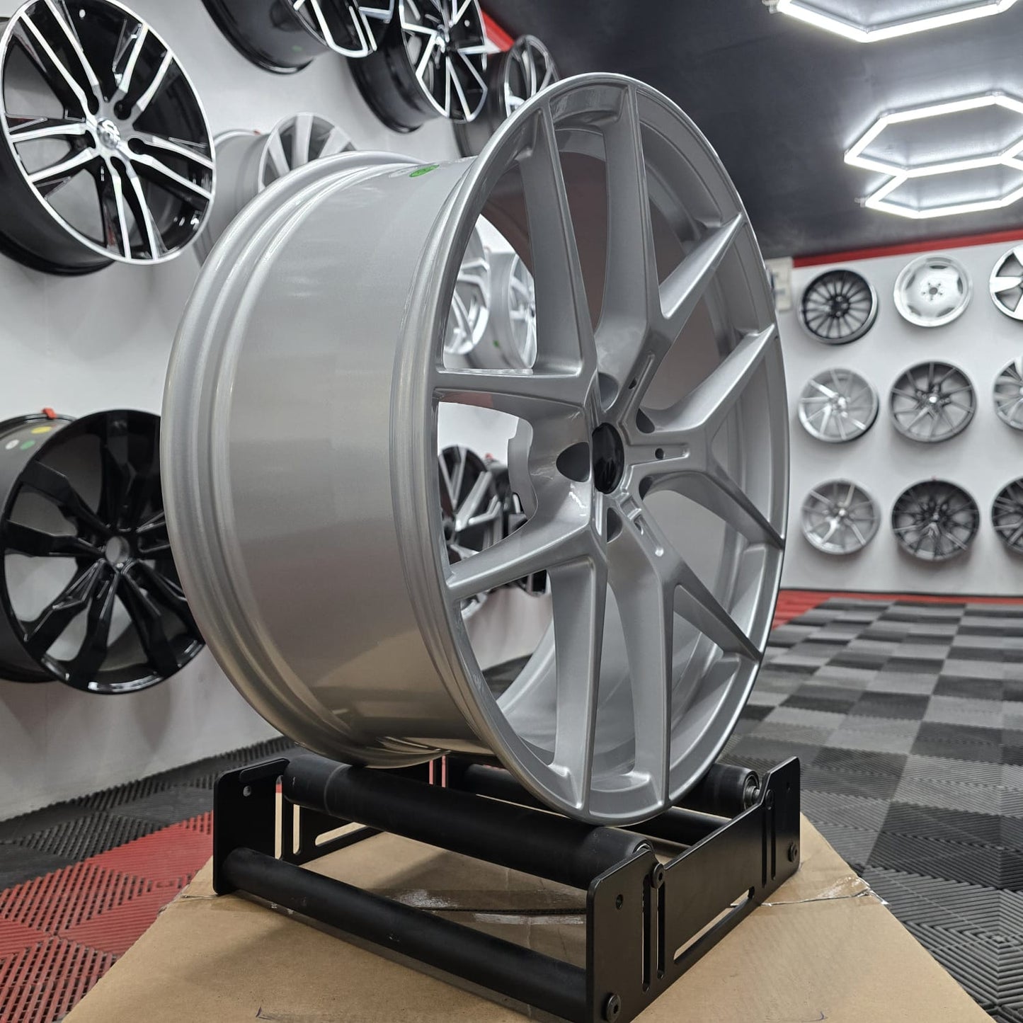 20" 230076 Style Replacement Alloy Wheels SLIVER
