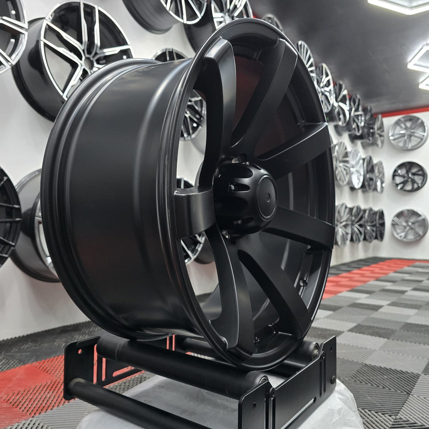 20" 6X139 L1808 STYLE ALLOY WHEELS SATIN BLACK
