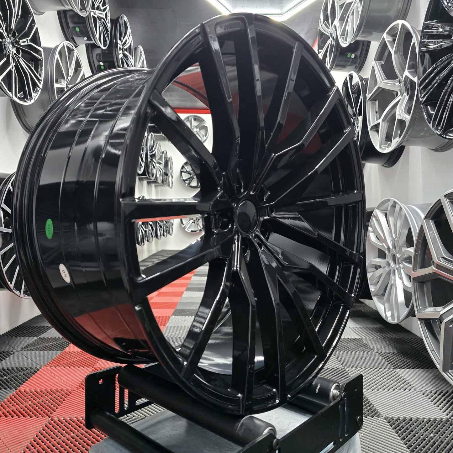 22" F5X Style Replacement Alloy Wheels BLACK