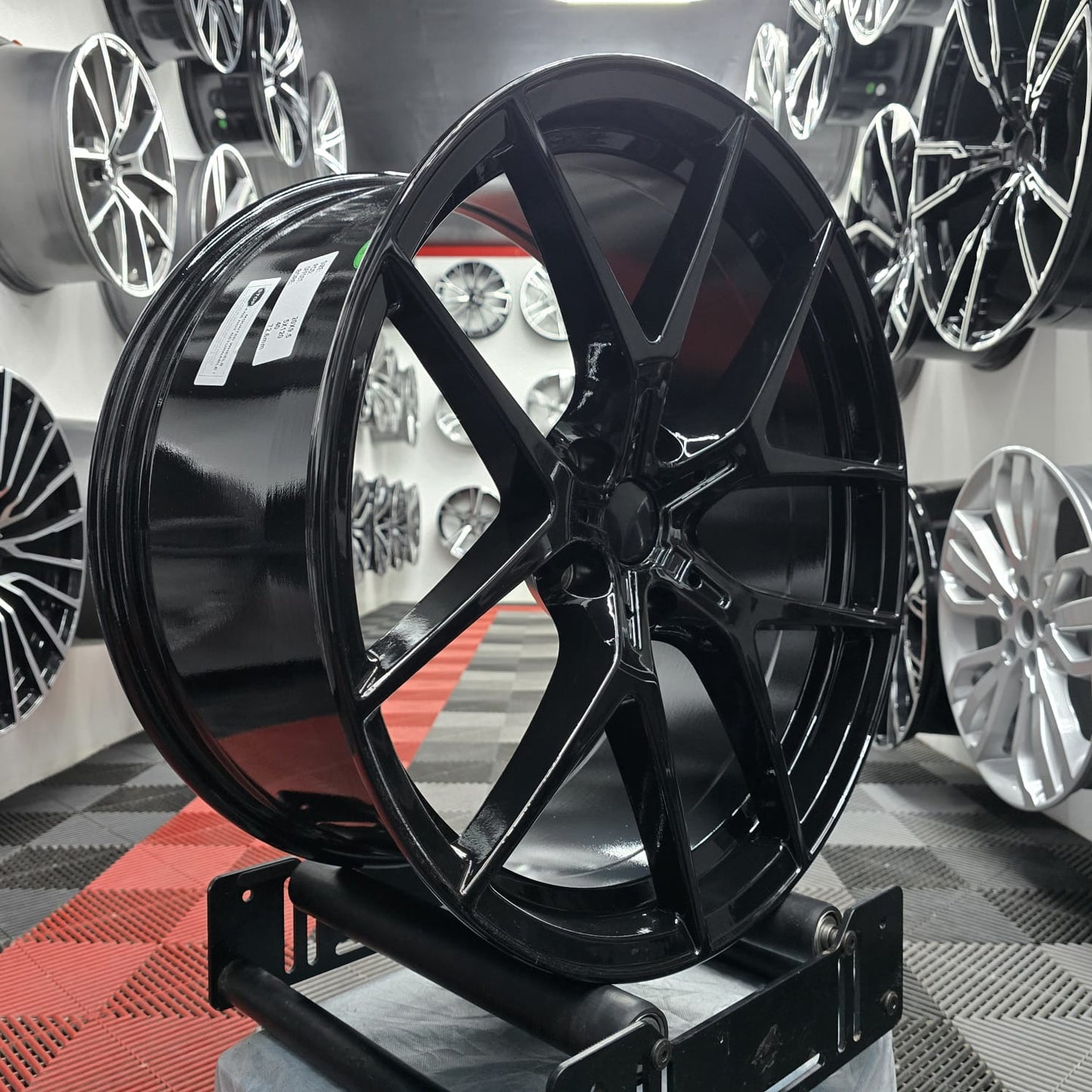 20" 396595 Style Replacement Alloy Wheels Gloss Black