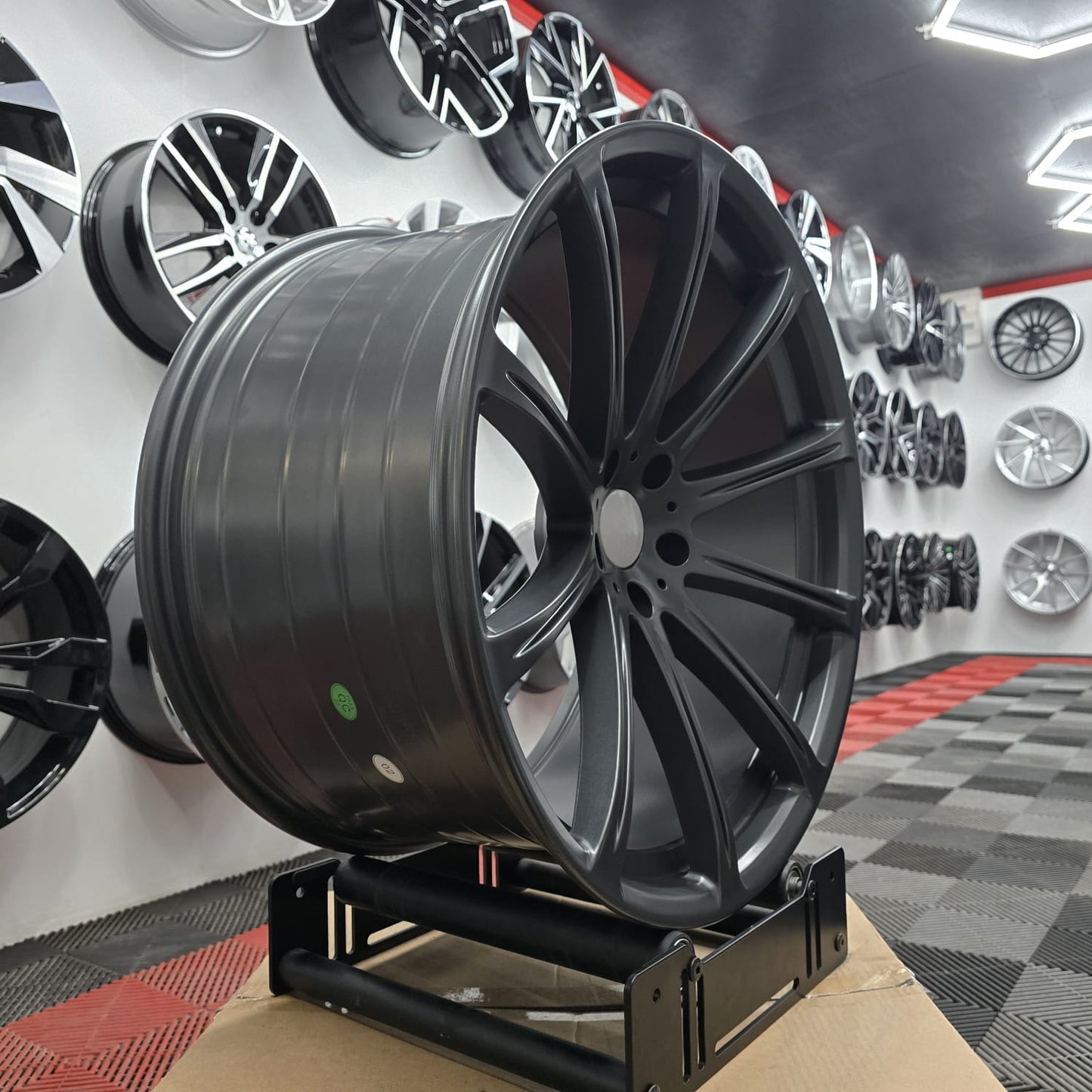 22" 5x112 230058 Style Alloy Wheels , Satin Grey