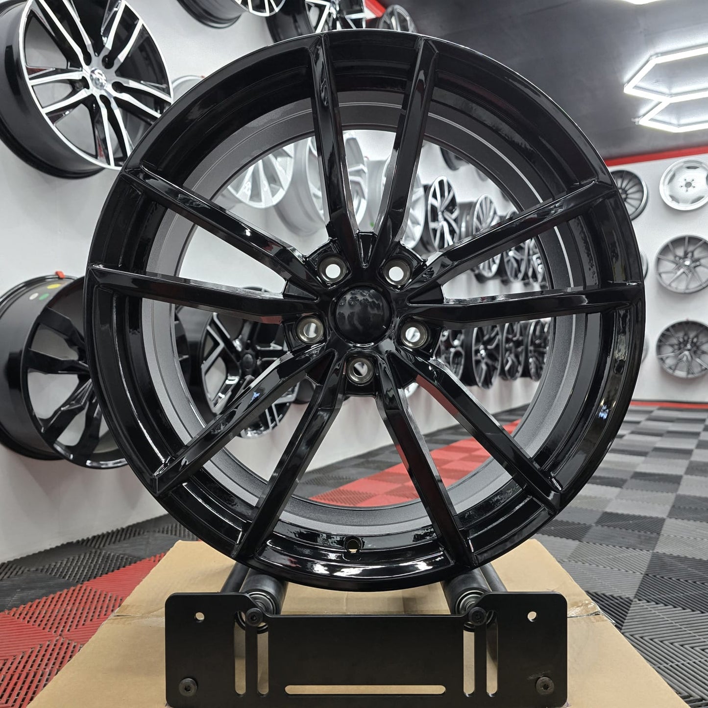 17" 5x100 Pretoria Style Alloy Wheels (Black)