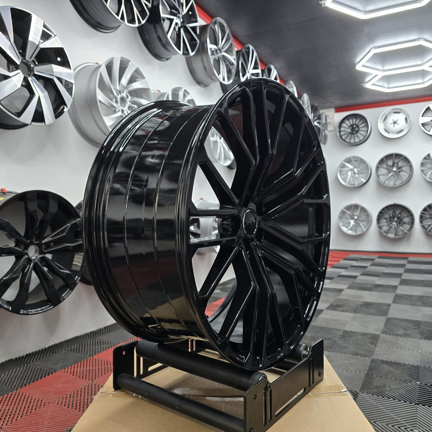 22" 5x112 Full Gloss Black 230054 Alloy wheels