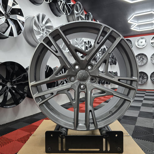 17" 5x100 230110 Style wheels, Gunmetal MF