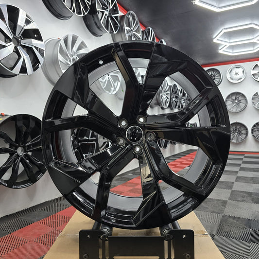 22" 396591 style alloy wheels , Full gloss Black