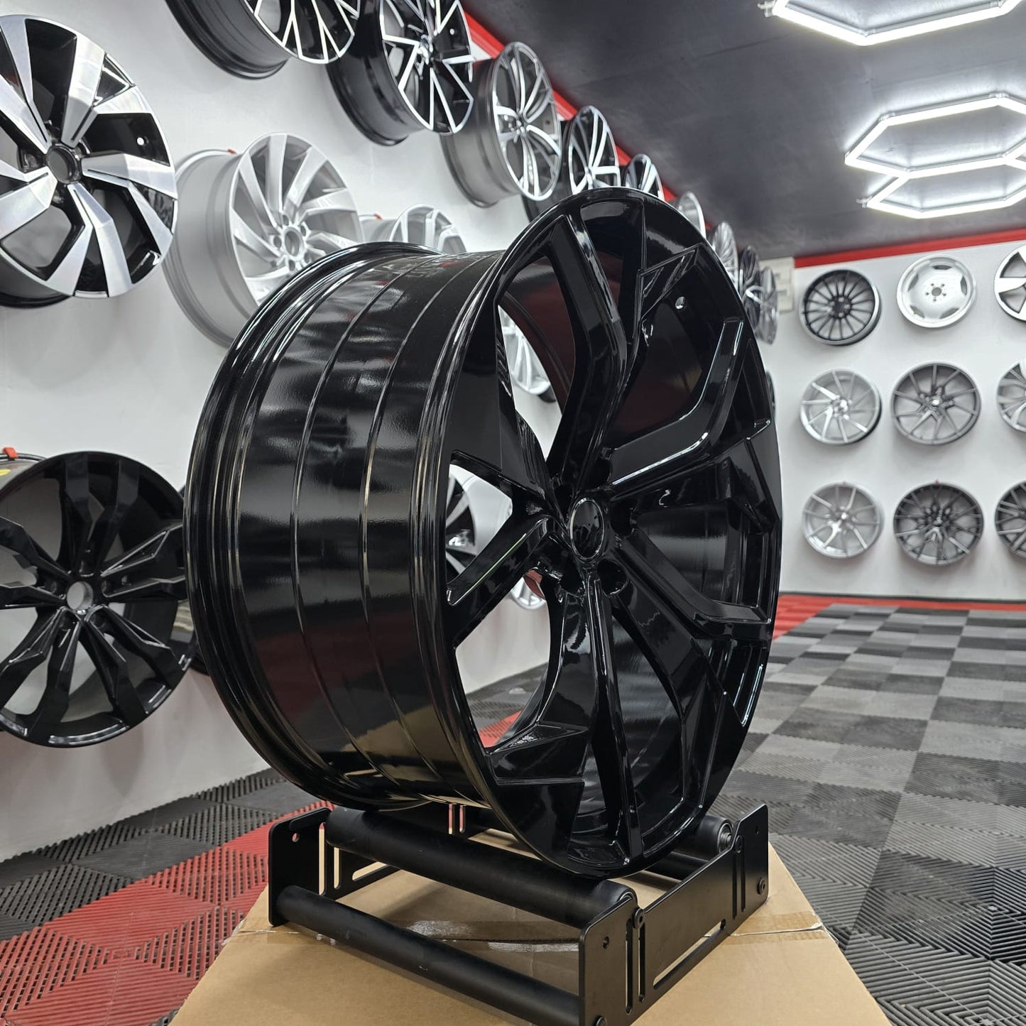 22" 396591 style alloy wheels , Full gloss Black