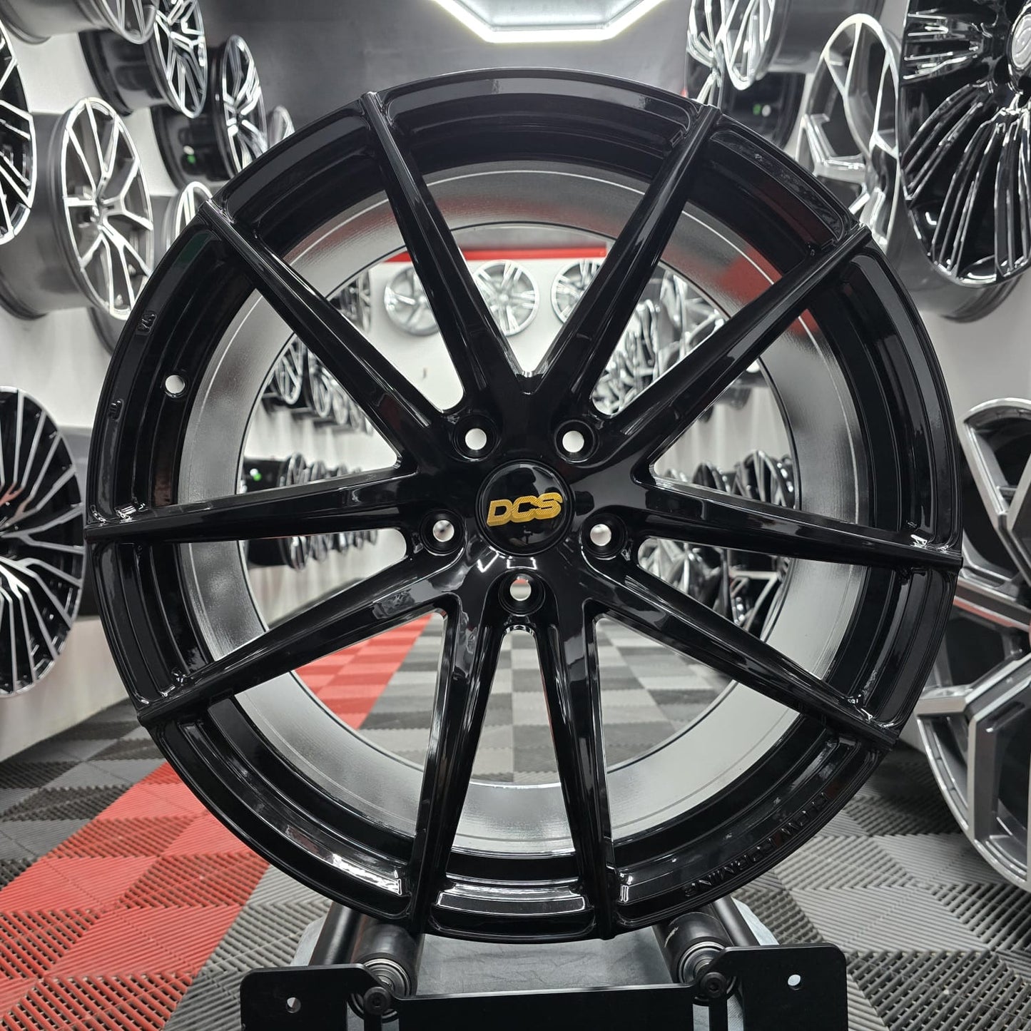 20" DCS750 Style Alloy Wheels BLACK
