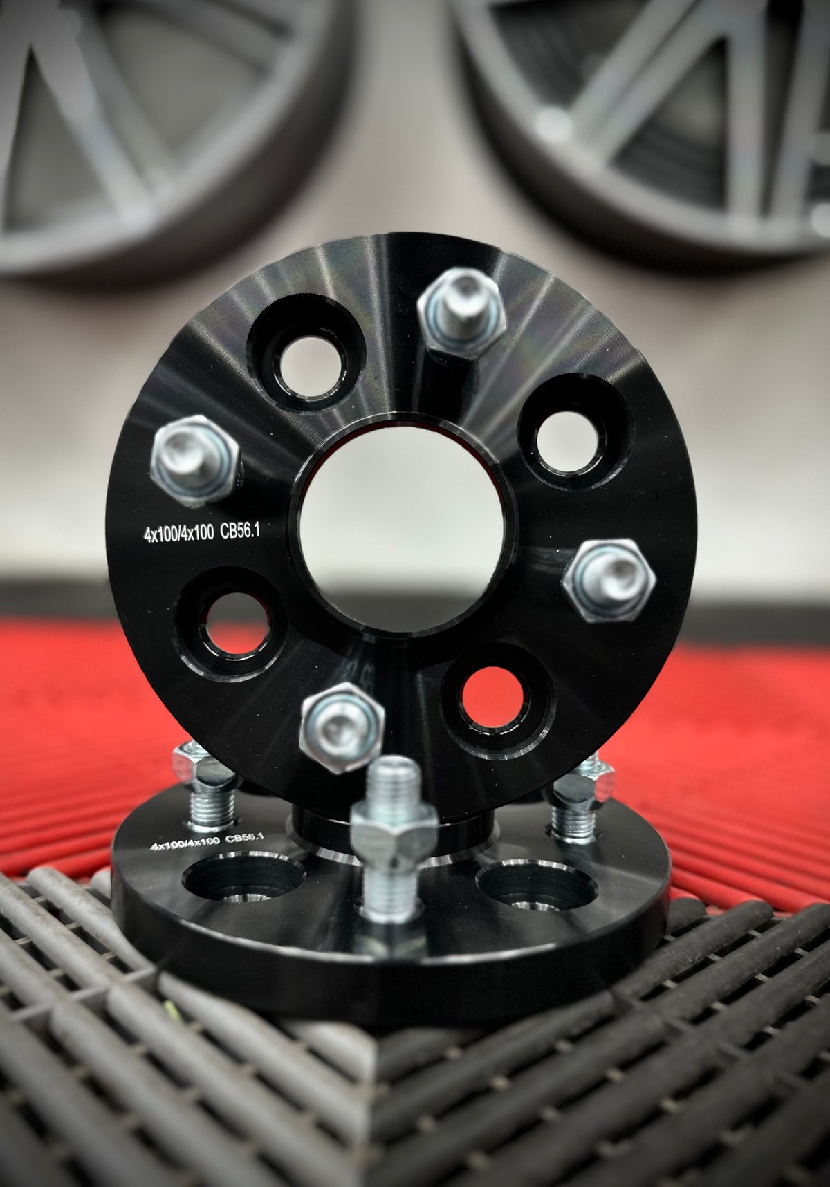 Forged Active Cooling PCD4x100 Hub-Centric Wheel Spacers For Kia Towner Avella 1 5i Al6061 T6 Forged Active Cooling PCD4x100 Hub-Centric Wheel Spacers For Kia Towner Avella 1 5i Al6061 T6
