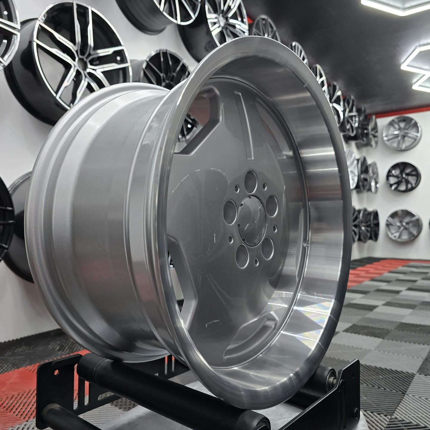 17" 5x112 MONOBLOCK STYLE ALLOY WHEELS
