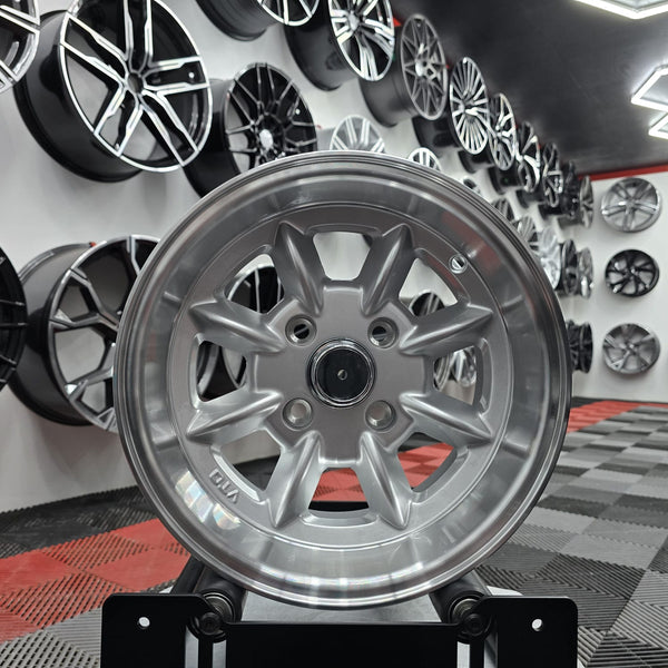 13" 4x100 13X7.0 SUPERLIGHT STYLE ALLOY WHEELS