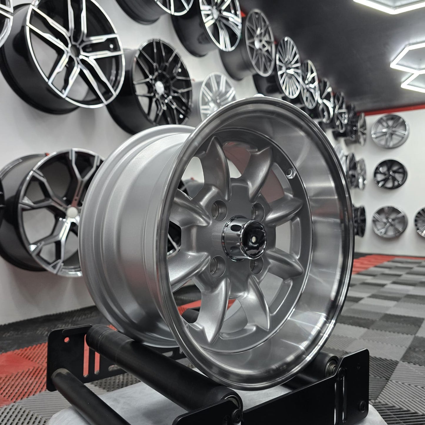13" 4x108 13X7.0 SUPERLIGHT STYLE ALLOY WHEELS