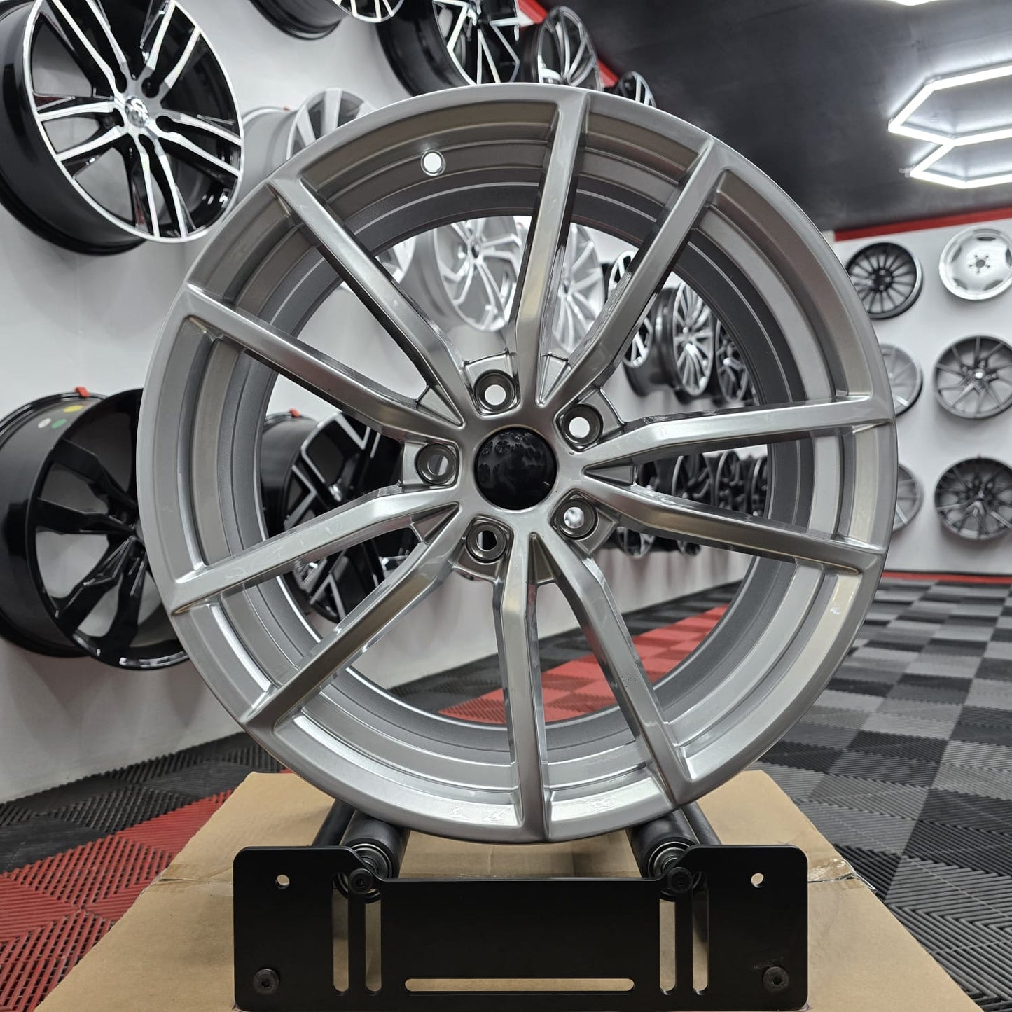 17" 5x100 396520 Style wheels, Silver