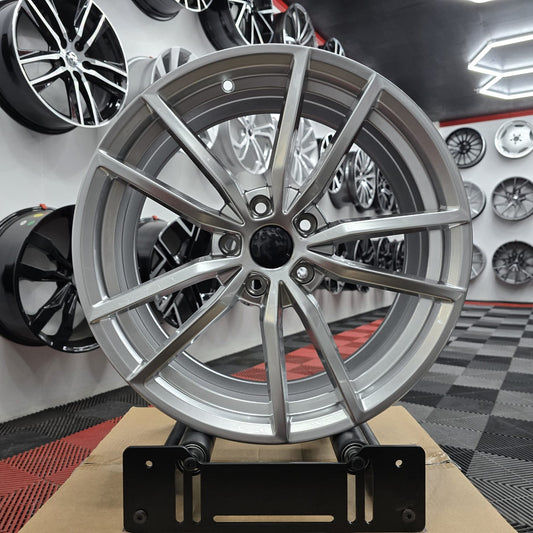 17" 5x100 396520 Style wheels, Silver