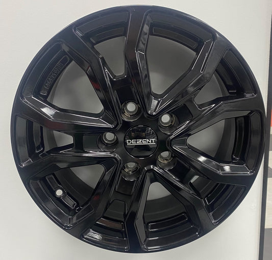 16" DEZENT GLOSS BLACK  (Extra load Van)