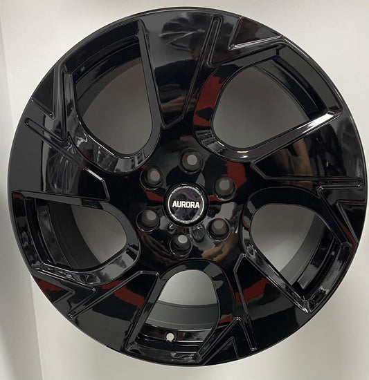 18" 6X120 145 STYLE ALLOYS GLOSS BLACK