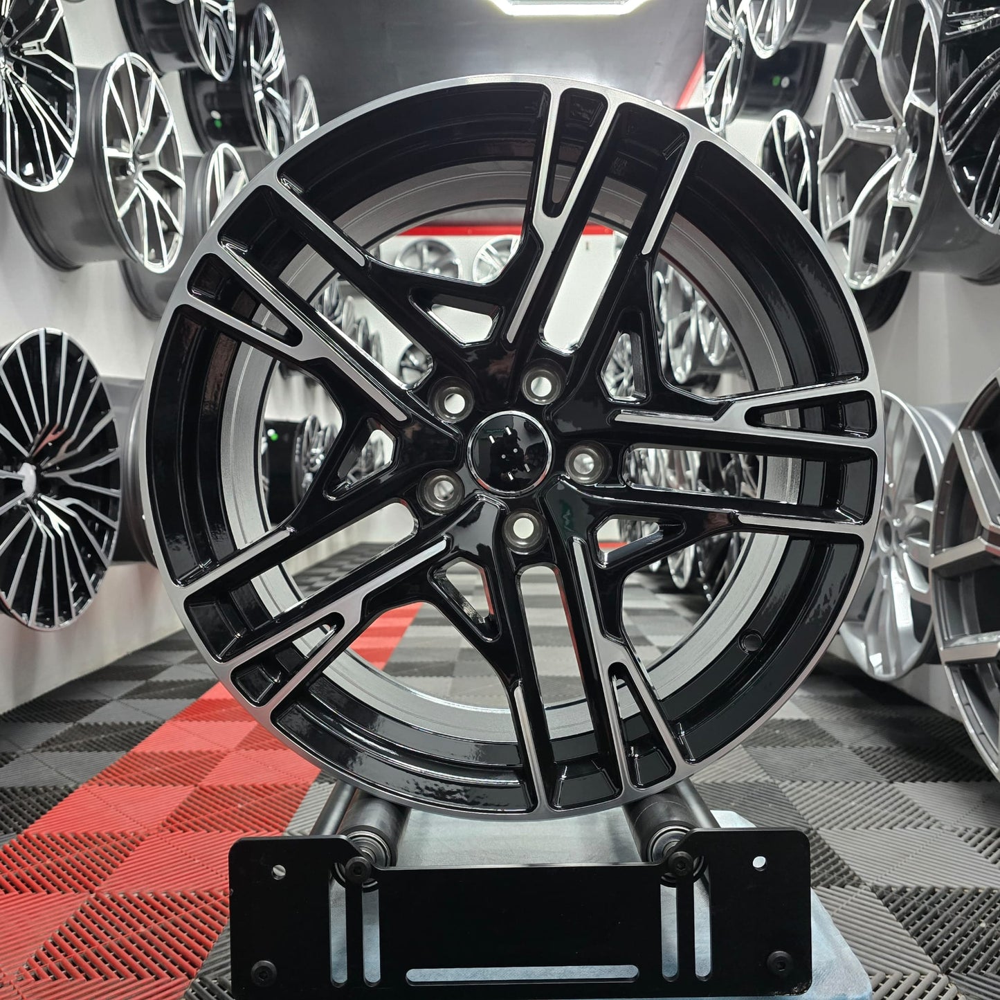 17" 5x100 230110 Style wheels, Black MF