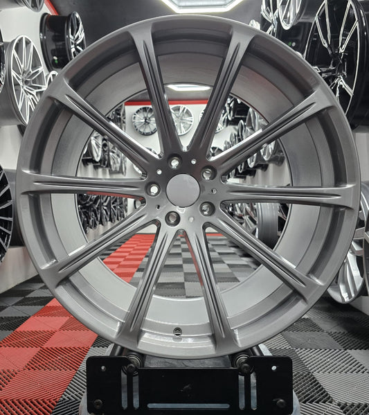 22" 5x120 230058 Style Alloy Wheels , Gloss grey