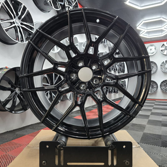20" 230054 Style Alloy Wheels , Full Gloss Black