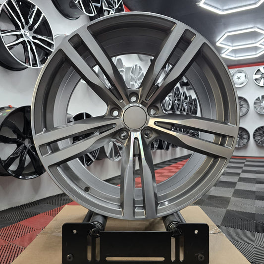 20" 230529 Style Alloy Wheels , Grey Machine Face