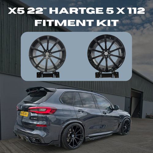 X5 22" 5 X 112 HARTGE STYLE WHEEL KIT