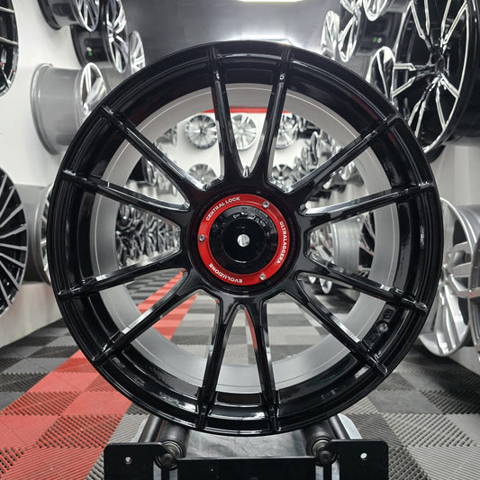 19" ZO Style Wheels Finished in Black  (Twin Pcd)
