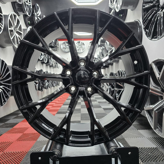 18" 5x112 396797 style Alloy wheels  Black