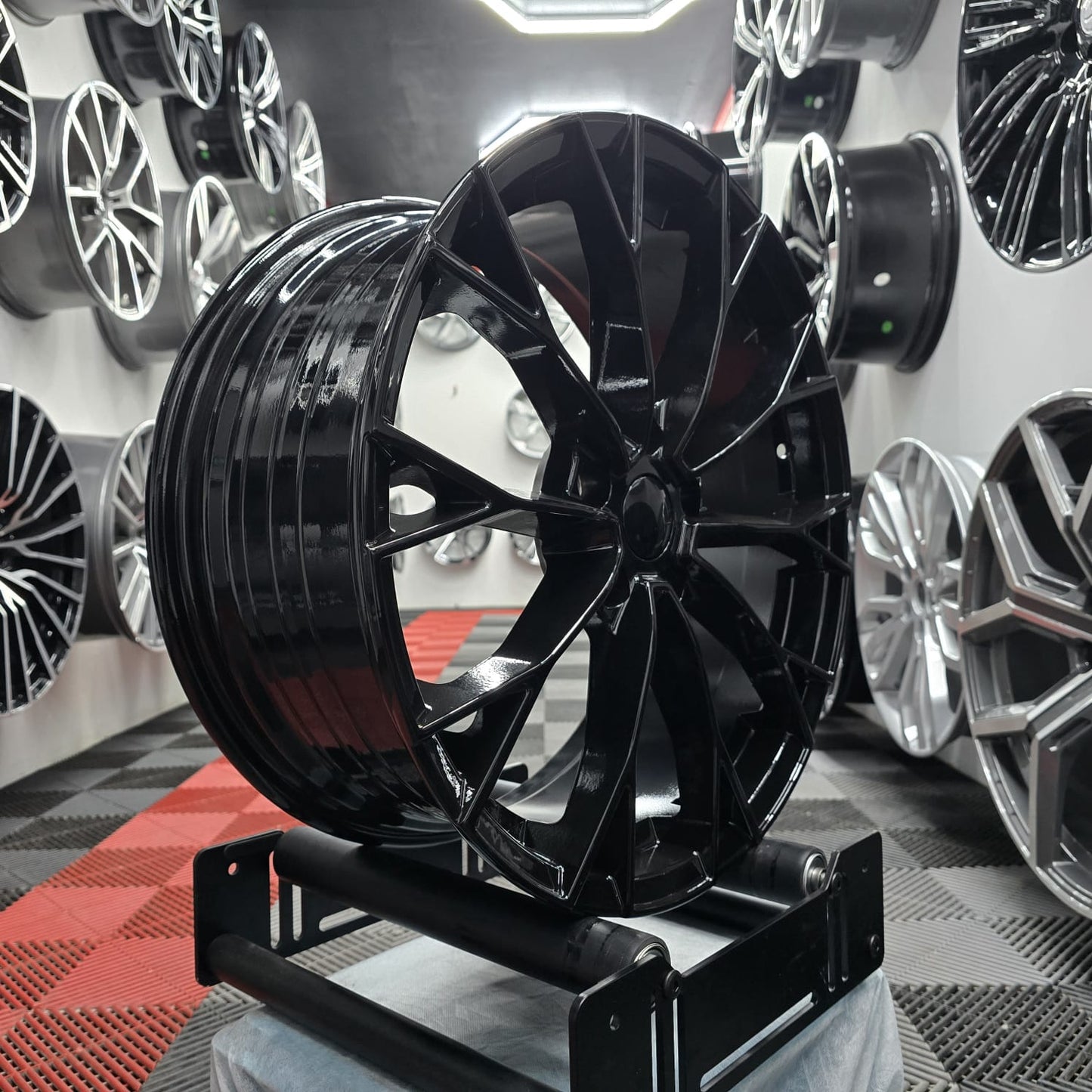 18" 5x112 396797 style Alloy wheels  Black